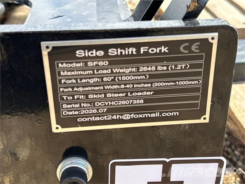 GIYI GY-SF60 59 in Skid Steer Forks (Unused) Vidlica
