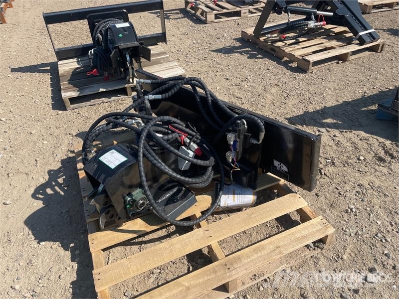 GIYI GY-SG45 Skid Steer Stump Grinder (Unused) Varomosios akėčios ir žemės frezos