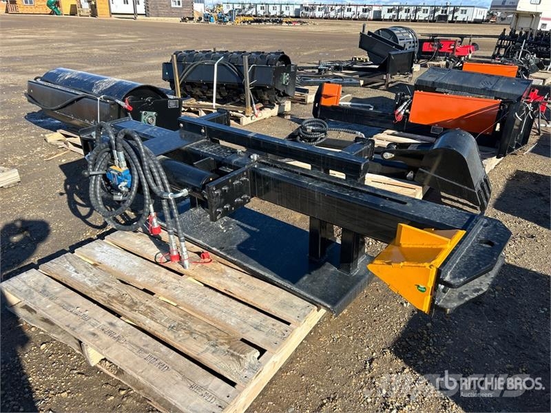 GIYI GY-SLS79 25 in Skid Steer Log Splitter (Unuse Štípačky a řezačky dřeva