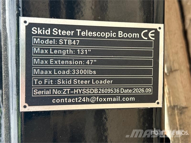 GIYI GY-STB47 131 in Skid Steer Telescopic Boom (U Drugi deli