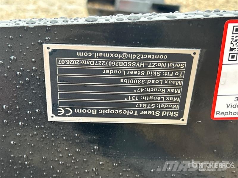 GIYI GY-STB47 131 in Skid Steer Telescopic Boom (U Drugi deli
