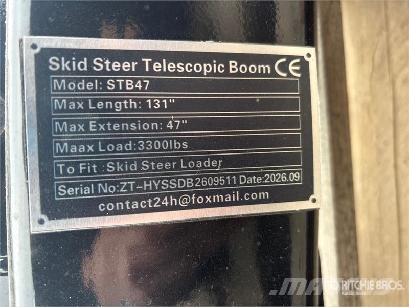GIYI GY-STB47 131 in Skid Steer Telescopic Boom (U Drugi deli