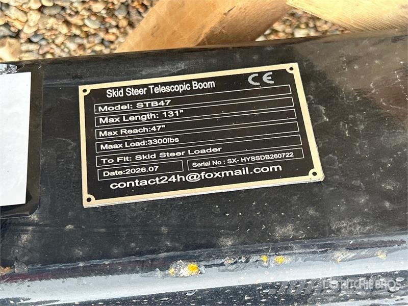 GIYI GY-STB47 131 in Skid Steer Telescopic Boom (U Drugi deli