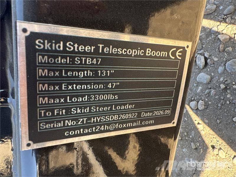  GIYI GY-STB47 131 in Skid Steer Telescopic Boom (U Outros componentes
