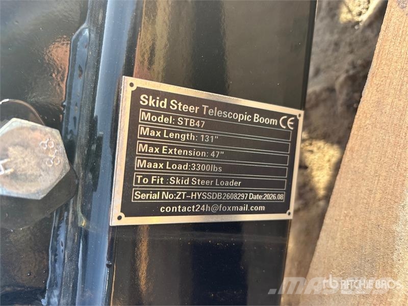 GIYI GY-STB47 131 in Skid Steer Telescopic Boom (U مكونات أخرى