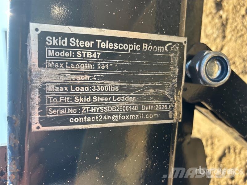  GIYI GY-STB47 131 in Telescopic Skid Steer Boom (U Строителство - Други
