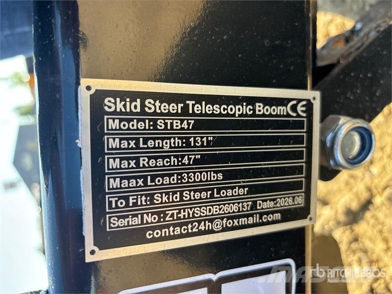  GIYI GY-STB47 131 in Telescopic Skid Steer Boom (U Строителство - Други