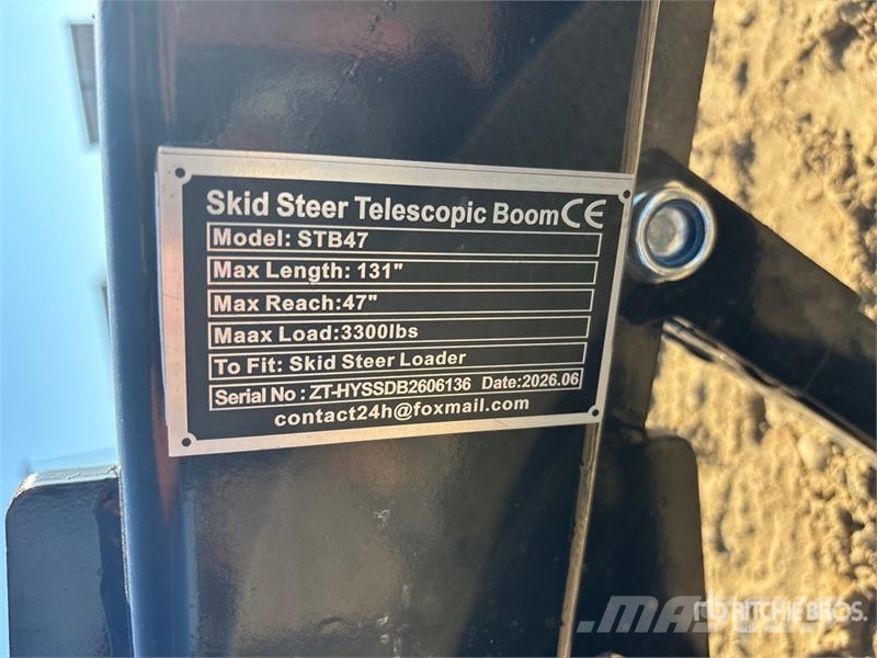  GIYI GY-STB47 131 in Telescopic Skid Steer Boom (U Строителство - Други