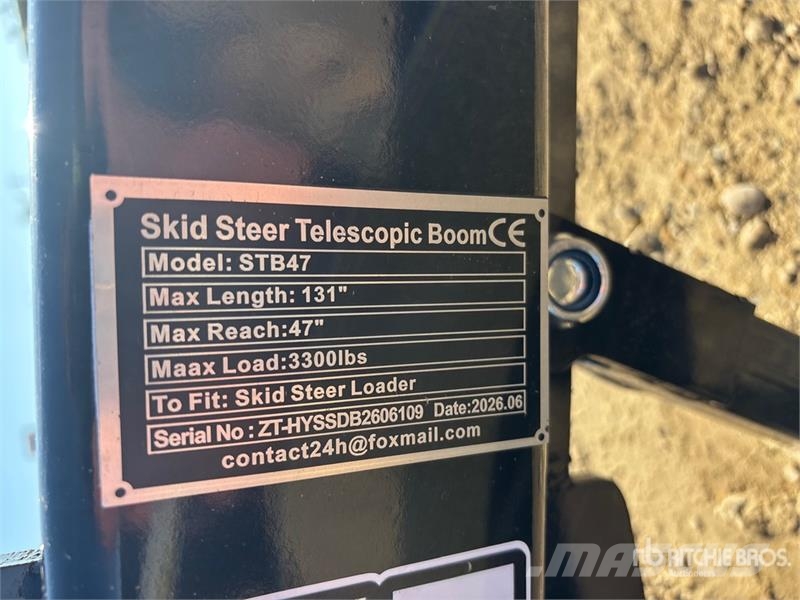  GIYI GY-STB47 131 in Telescopic Skid Steer Boom (U Строителство - Други