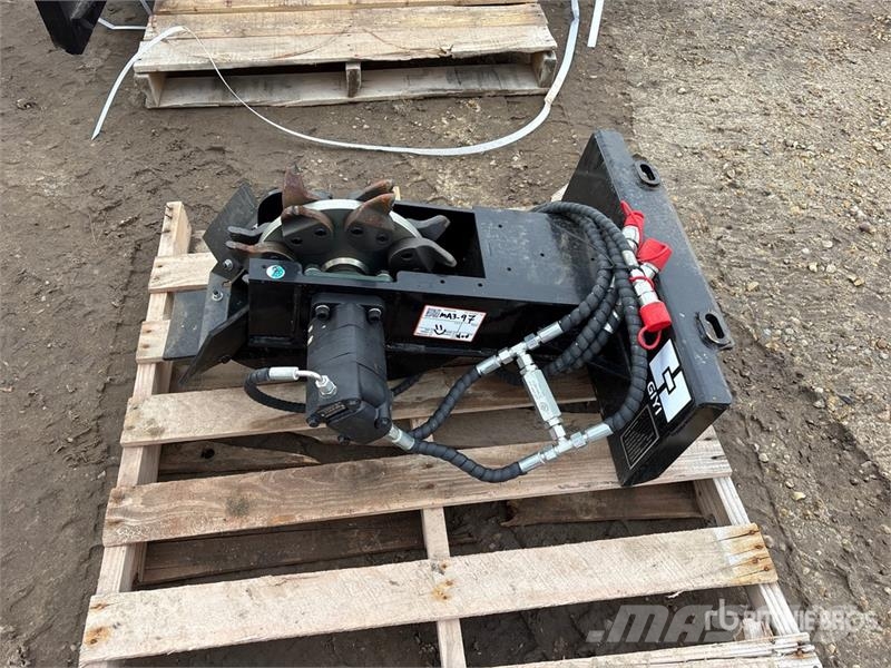 GIYI GY-SZYMJ Mini Skid Steer Stump Grinder (Unuse 動力耙和旋轉式耕耘機