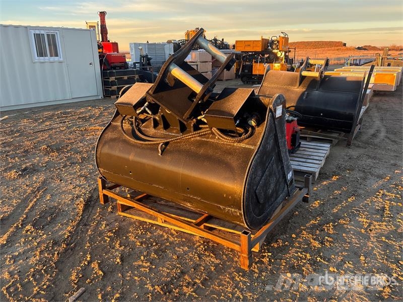 GIYI GY-TB60 60 in Cleanup Tilting Excavator Bucke Žlice