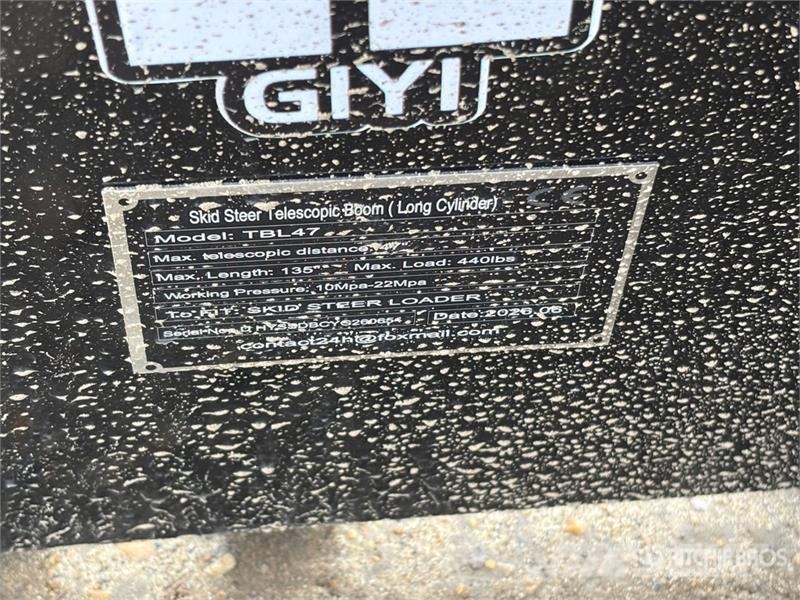  GIYI GY-TBL47 135 in Skid Steer Telescopic Boom (L Drugi deli