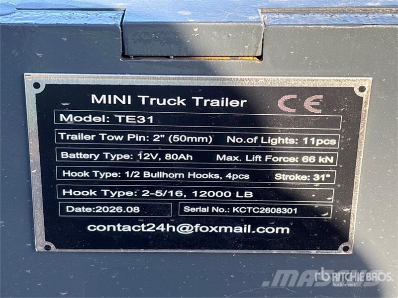 GIYI GY-TE31 Fifth Wheel Wrecker Attachment (Unuse Transportes - Outros