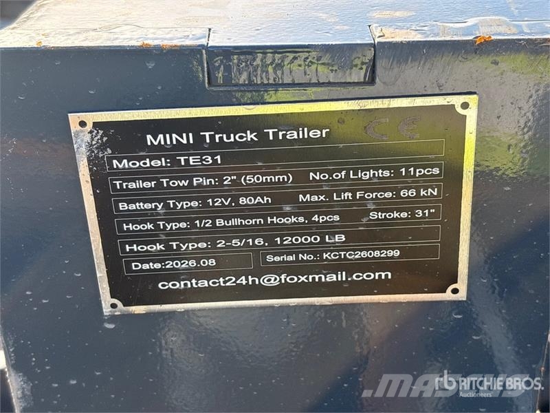 GIYI GY-TE31 Fifth Wheel Wrecker Attachment (Unuse Transportes - Outros