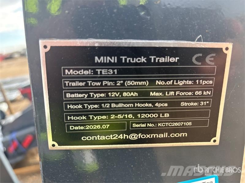 GIYI GY-TE780 Fifth Wheel Wrecker Attachment (Unus Ostale kargo komponente