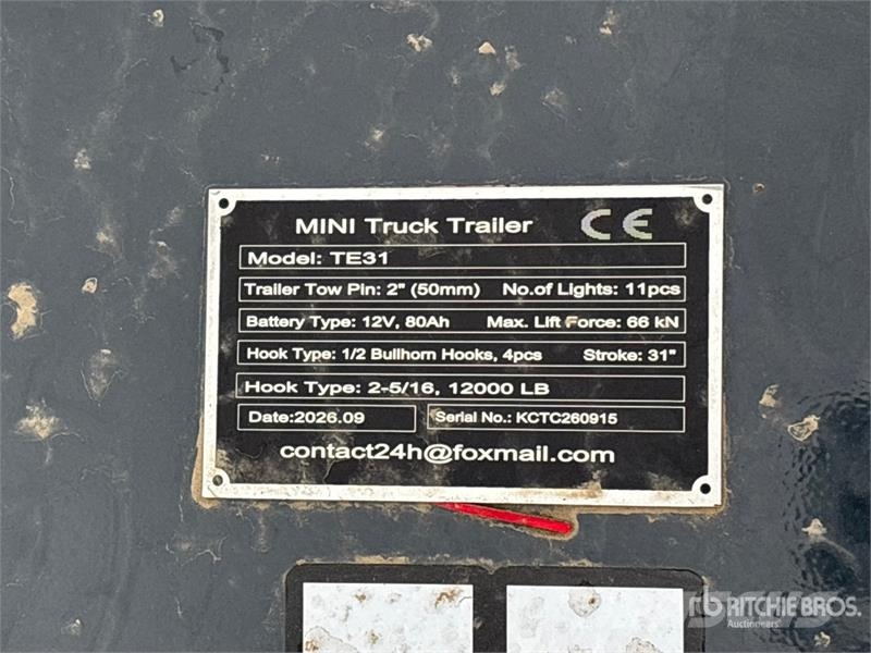  GIYI GY-TE780 Fifth Wheel Wrecker Attachment (Unus Other components