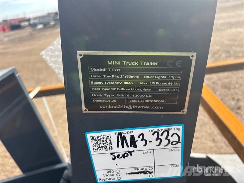 GIYI GY-TE780 Fifth Wheel Wrecker Attachment (Unus Transportes - Outros