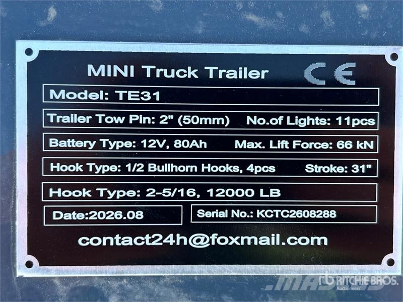 GIYI GY-TE780 Fifth Wheel Wrecker Attachment (Unus Transportation - Others