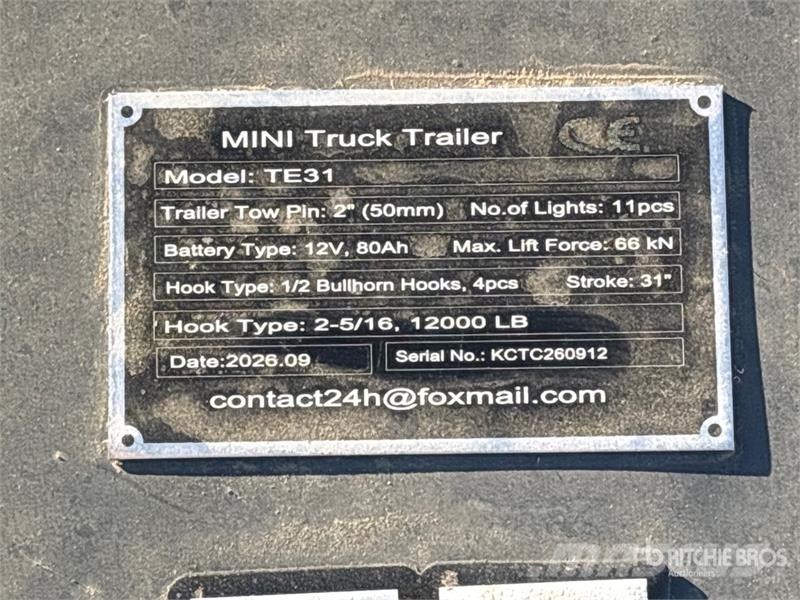  GIYI GY-TE780 Fifth Wheel Wrecker Attachment (Unus Other components