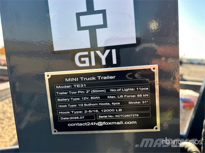 GIYI GY-TE780 Fifth Wheel Wrecker Attachment (Unus Transportes - Outros