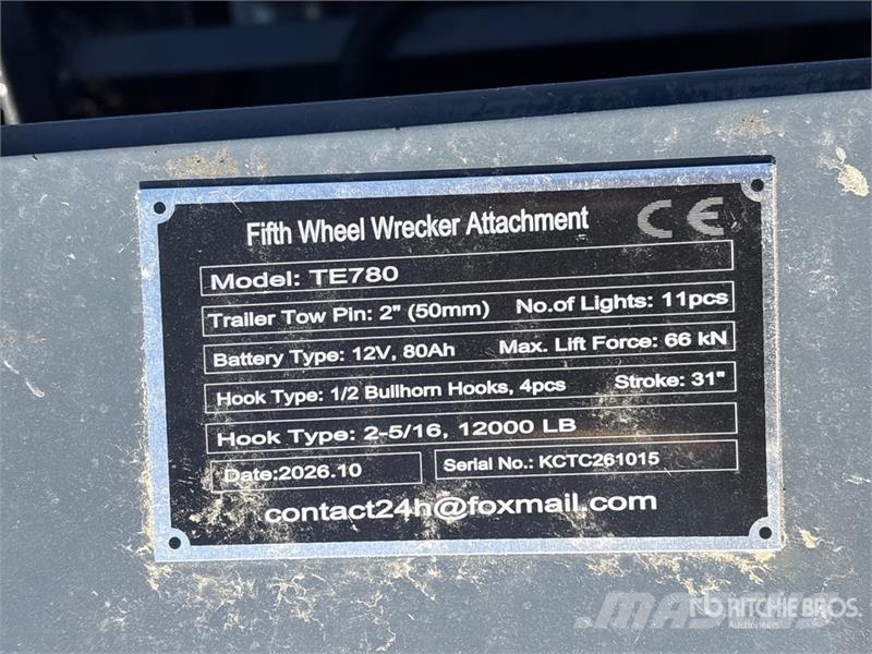 GIYI GY-TE780 Fifth Wheel Wrecker Attachment (Unus Transport Sonstige