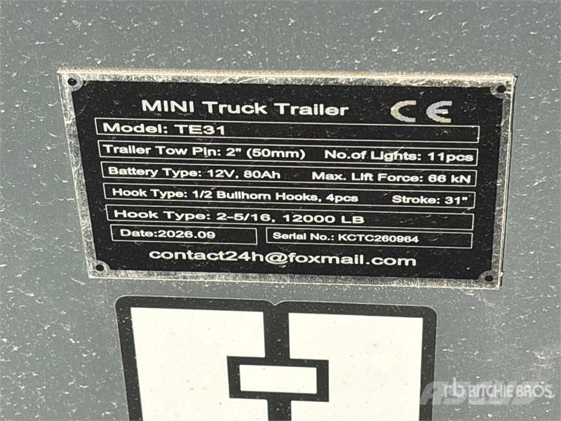  GIYI GY-TE780 Fifth Wheel Wrecker Attachment (Unus Other components