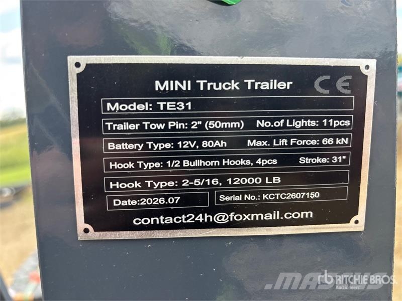 GIYI GY-TE780 Fifth Wheel Wrecker Attachment (Unus Transportes - Outros