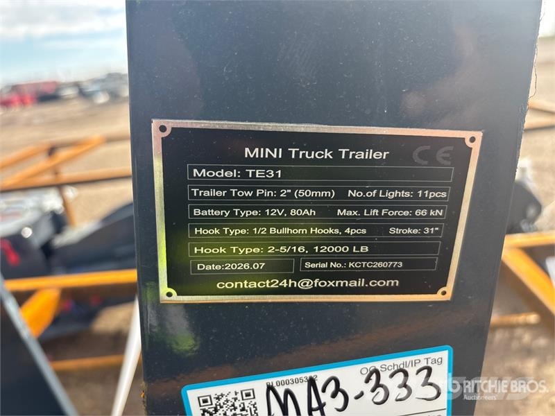 GIYI GY-TE780 Fifth Wheel Wrecker Attachment (Unus Transportes - Outros