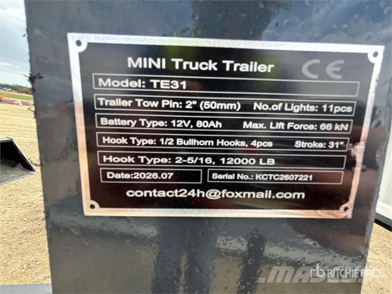 GIYI GY-TE780 Fifth Wheel Wrecker Attachment (Unus Transportes - Outros