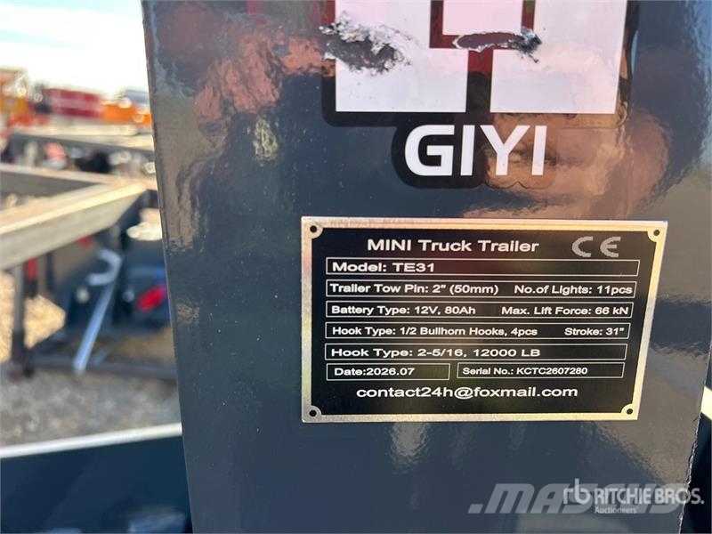 GIYI GY-TE780 Fifth Wheel Wrecker Attachment (Unus Transportes - Outros