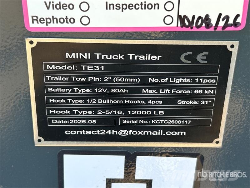 GIYI GY-TE780 Fifth Wheel Wrecker Attachment (Unus Other components