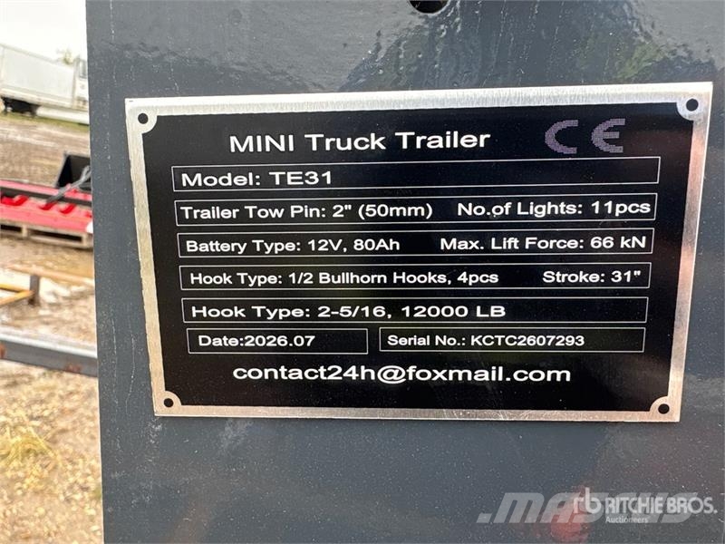 GIYI GY-TE780 Hydraulic Fifth Wheel Wrecker Attach Transport - Övriga