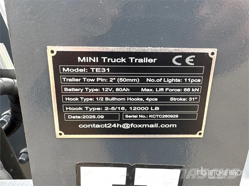 GIYI GY-TE780 Hydraulic Fifth Wheel Wrecker Attach Transportes - Outros