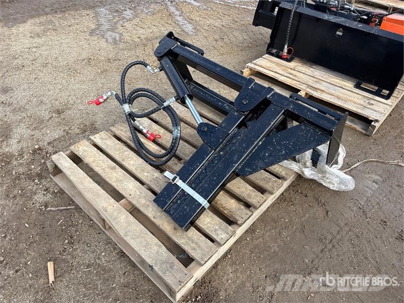  GIYI GY-TP25 25 in Skid Steer Post Puller (Unused) مكونات أخرى