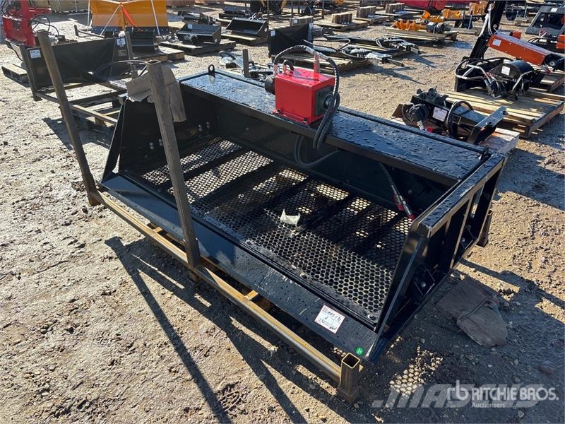  GIYI GY-VB79 79 in Vibrating Skid Steer Screening  Benne vaglianti