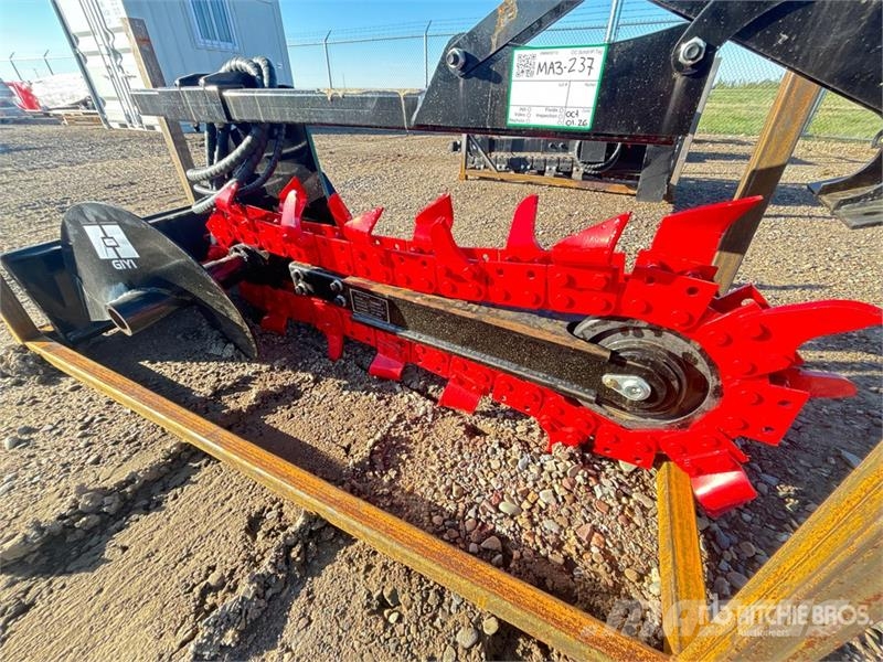 GIYI GY-X39 38 in Mini Skid Steer Trencher (Unused Trenchers