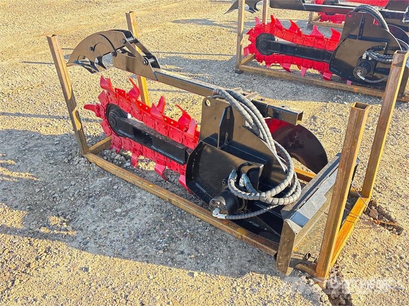 GIYI GY-X39 38 in Mini Skid Steer Trencher (Unused Trenchers