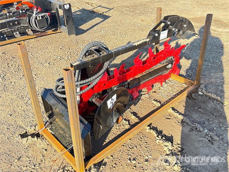 GIYI GY-X39 38 in Mini Skid Steer Trencher (Unused Trenchers