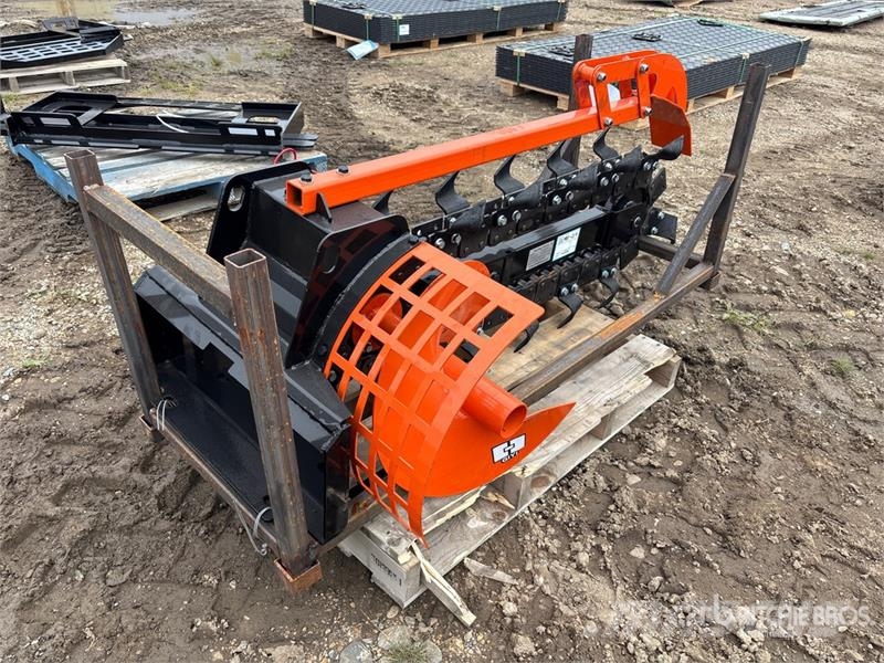  GIYI GY-X39 39 in Mini Skid Steer Trencher (Unused ماكينات حفر خنادق
