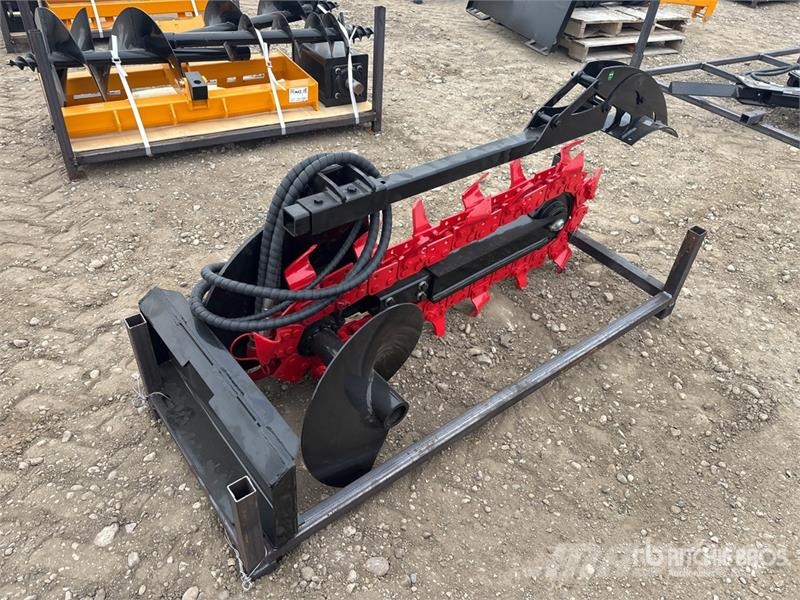 GIYI GY-X39 39 in Mini Skid Steer Trencher (Unused Grabenfräse