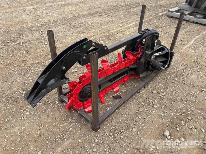 GIYI GY-X39 39 in Mini Skid Steer Trencher (Unused Grabenfräse