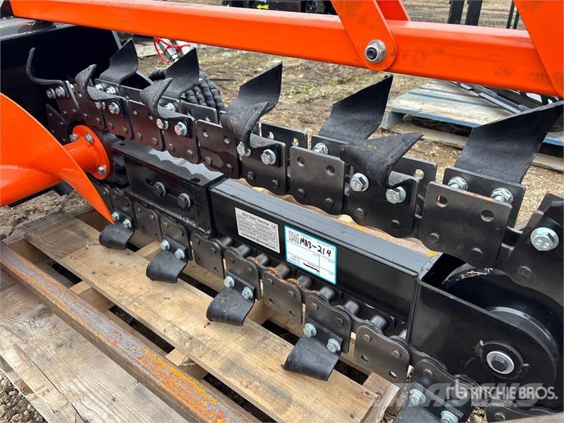  GIYI GY-X39 39 in Mini Skid Steer Trencher (Unused ماكينات حفر خنادق