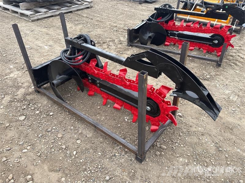 GIYI GY-X39 39 in Mini Skid Steer Trencher (Unused Grabenfräse