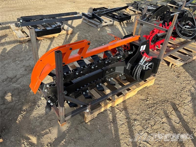 GIYI GY-X39 39 in Mini Skid Steer Trencher (Unused Valetadeiras
