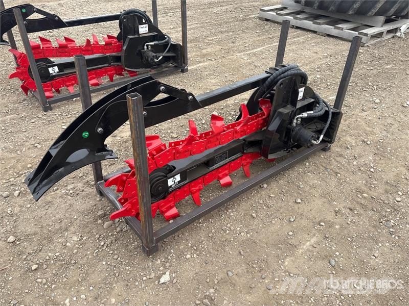 GIYI GY-X39 39 in Mini Skid Steer Trencher (Unused Grabenfräse