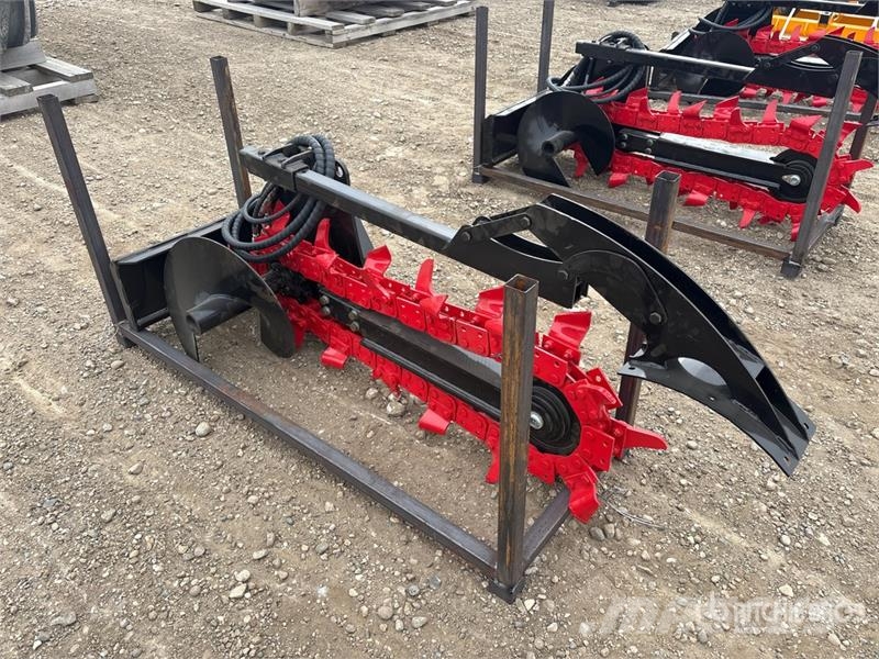 GIYI GY-X39 39 in Mini Skid Steer Trencher (Unused Grabenfräse
