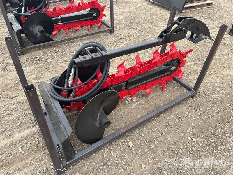 GIYI GY-X39 39 in Mini Skid Steer Trencher (Unused Grabenfräse