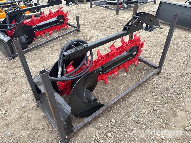 GIYI GY-X39 39 in Mini Skid Steer Trencher (Unused Grabenfräse