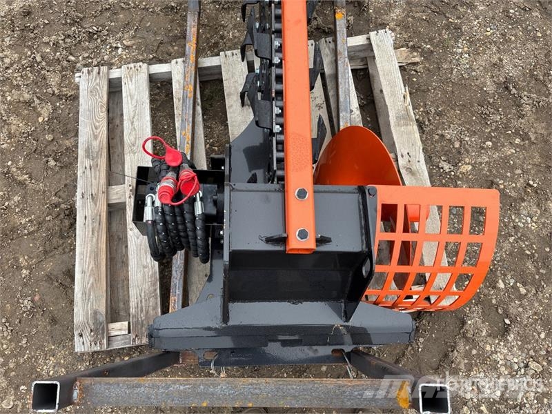  GIYI GY-X39 39 in Mini Skid Steer Trencher (Unused ماكينات حفر خنادق