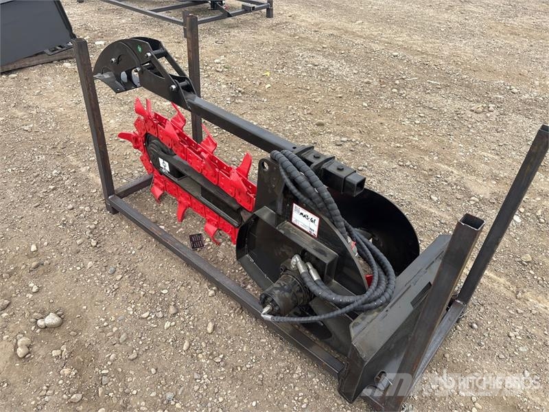 GIYI GY-X39 39 in Mini Skid Steer Trencher (Unused Grabenfräse